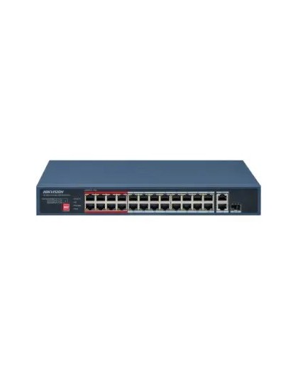 Hikvision Value Series 24 Port Fast Ethernet Unmanaged POE Switch