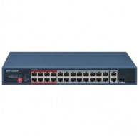 Hikvision Value Series 24 Port Fast Ethernet Unmanaged POE Switch