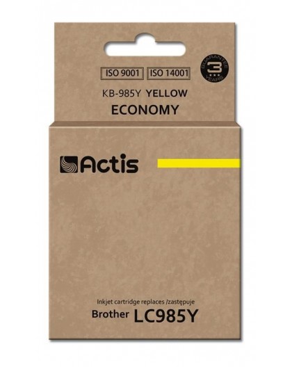 Actis KB-985Y Ink (replacement for Brother LC985Y Standard 19,5 ml yellow)