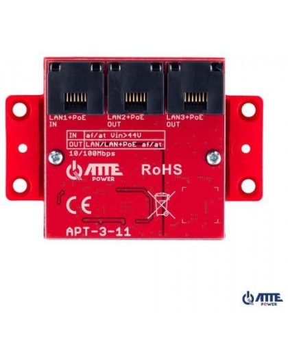 ATTE APT-3-11 3-port PoE Switch 10/100Mbps, extender