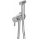Concealed bidet mixer with bidetta shower head