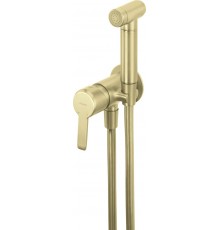 Concealed bidet mixer with bidetta receiver