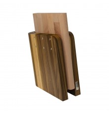 Walnut Wood Magnetic Block + Artelegno Grand Prix Kitchen Board