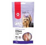 MACED Chicken and fish strips - Dog treat - 60g