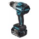Makita DHP489RTJ power screwdriver/impact driver 1800 RPM Black, Blue