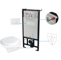 Concealed WC set 6-in-1