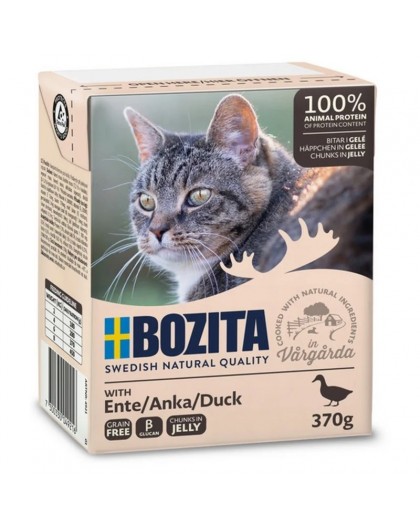 BOZITA Duck in Jelly – Wet Cat Food – 370g