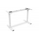 Digitus Electrically Height-Adjustable Table Frame, dual motor, 3 levels, white