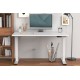 Digitus Electrically Height-Adjustable Table Frame, dual motor, 3 levels, white