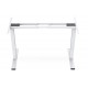 Digitus Electrically Height-Adjustable Table Frame, dual motor, 3 levels, white
