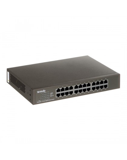 Tenda 24-port Gigabit Ethernet Switch Unmanaged Blue