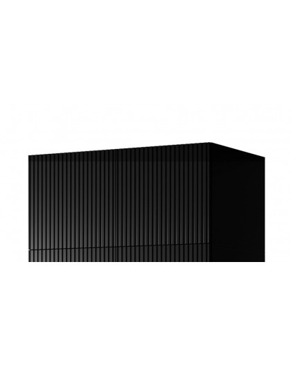 Wardrobe PAFOS 2D BASE 90x55.5x45 Black matt