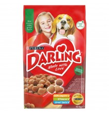 PURINA Darling Beef with chicken - dry dog food - 10 kg