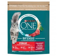 PURINA One Bifensis Sterilcat Beef - dry cat food - 800 g