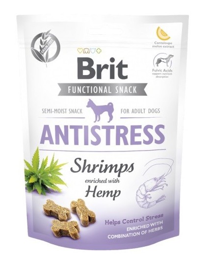BRIT Functional Snack Antistress Shrimp - Dog treat - 150g
