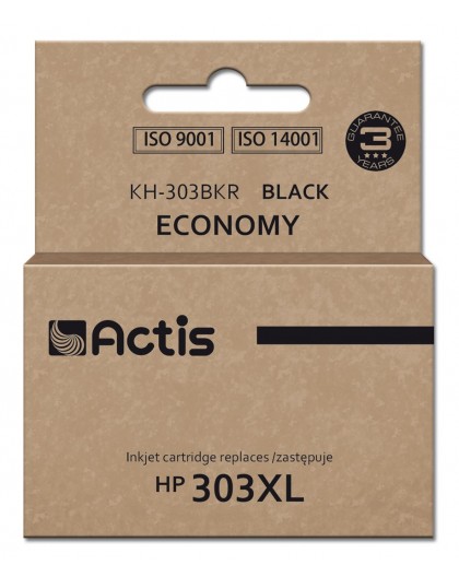 Actis KH-303BKR Ink (replacement for HP 303XL T6N04AE Premium 20ml 600 pages black)