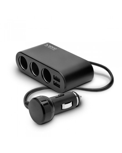 Savio Car lighter socket splitter 12/24V SA-024