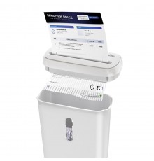 WHITE SHREDDER MT223 document and credit card shredder