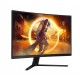 AOC G4 CQ32G4VE computer monitor 80 cm (31.5") 2560 x 1440 pixels Quad HD LCD Black, Grey