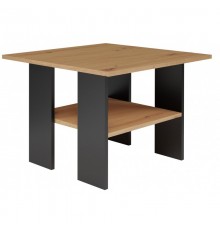MODERNA Table 60x60x45 cm Artisan Oak/Black