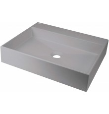 Granite countertop washbasin with space for a tap - 500x400 mm