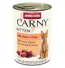 ANIMONDA Carny Kitten Veal, chicken, turkey - wet cat food - 400g