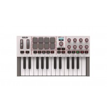 AKAI MPK Mini MK4 - MIDI controller / control keypad, white