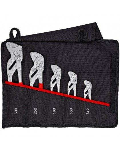 KNIPEX set of 5 pliers-wrenches 125/150/180/250/300mm