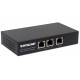 Intellinet 2-Port Gigabit High-Power PoE+ Extender Repeater, IEEE 802.3at/af Power over Ethernet (PoE+/PoE), metal