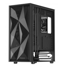 GENESIS DIAXID 605F MIDI TOWER CASE WITH USB-C WINDOW BLACK