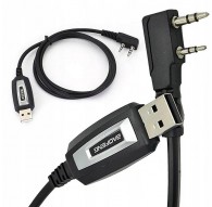 Baofeng USB cable for programming UV-5R 82 888S UV-S9 PLUS UV-13 16 17 21 radios with a K-type plug