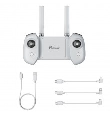 Drone remote with gimbal and 1 USB charging cable