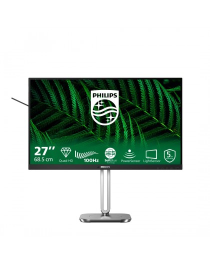 Philips 5000 series 27B2G5500/00 computer monitor 68.6 cm (27") 2560 x 1440 pixels Quad HD LCD Anthracite