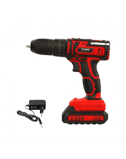 Cordless battery-powered screwdriver/drill 20V CASALS CID2050B