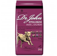 DR JOHN Hypoallergenic Duck with salmon - dry dog food - 12,5kg