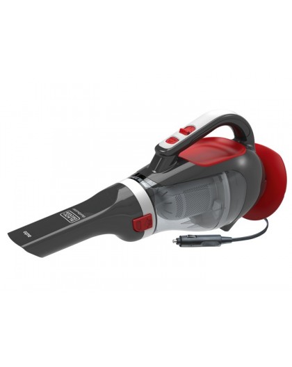 Black & Decker ADV1200 handheld vacuum Grey, Red Bagless