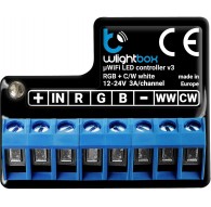 BLEBOX wLightBox v3 WiFi I/O Module 1x Input binary 1x RGBW/CCT LED output