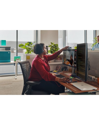 Wired Headset POLY Blackwire 3325 Stereo Microsoft Teams Certified USB-C Headset with 3.5mm Plug and USB-C/A Adapter