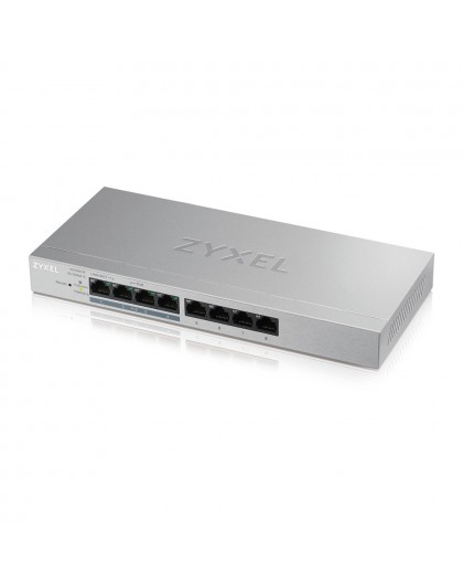 Zyxel GS1200-8HP v2 Managed Gigabit Ethernet (10/100/1000) Power over Ethernet (PoE) Grey