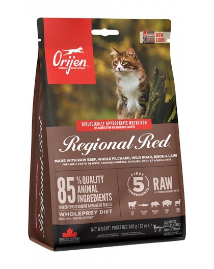 ORIJEN Regional Red Cat - dry cat food - 340 g