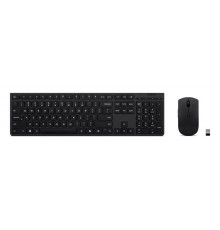 Lenovo 4X31R64316 keyboard Mouse included Office RF Wireless + Bluetooth QWERTY US English Grey