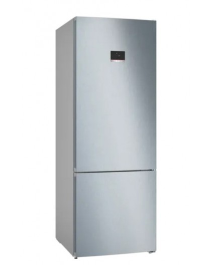Bosch Serie 4 KGN56XLEB fridge-freezer Freestanding 508 L E Stainless steel
