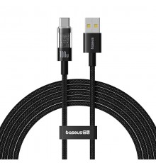 Baseus Gem USB A to USB C fast charging cable 2 m 100 W Black