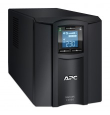 APC Smart-UPS C, Line Interactive, 2000VA, Tower, 230V, 6x IEC C13+1x IEC C19 outlets, USB and Serial communication, AVR, Graphi