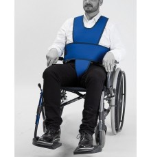 5-point restraint strap for wheelchairs L