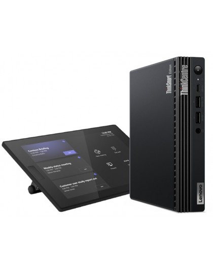 Lenovo ThinkSmart Tiny Kit + Controller Intel® Core™ i3 i3-13100T 16 GB DDR4-SDRAM 256 GB SSD Windows 11 IoT Enterprise Mini PC 