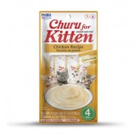 INABA Churu Kitten Chicken - cat treat - 4x14 g