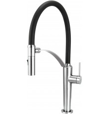 Kitchen faucet with flexible spout - 2 types of spray