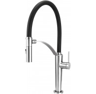 Kitchen faucet with flexible spout - 2 types of spray