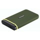 Transcend ESD380C 1 TB USB Type-A to USB Type-C 3.2 Gen 2 (3.1 Gen 2) Green